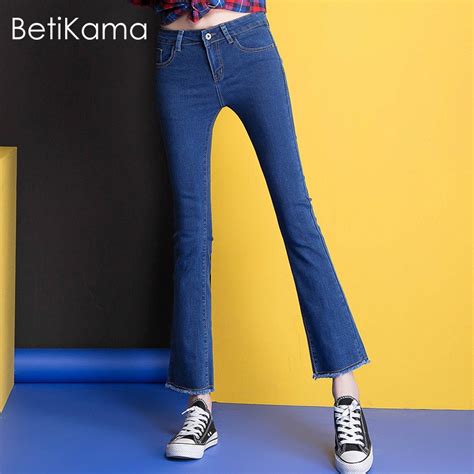 Buy Betikama Fashion Skinny Jeans Micro Flare Pants