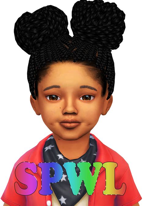 Natural Hair Toddler Hair Sims 4 Sims 4 Children Sims