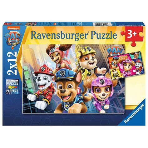 Ravensburger Puzzel Paw Patrol 2x12pcs Blokker