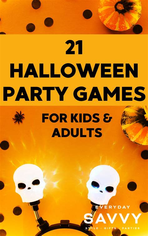 21 Halloween Party Games For Adults Kids And Everyone In Between