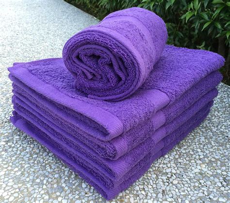 Hand Towel Purple 250 Grams Trade Expressions Singapore Pte Ltd