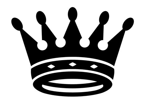 180 Queen Crown Silhouette Svg SVG PNG EPS DXF File