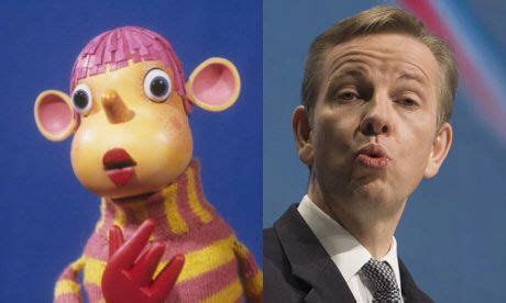 Just watching question time and can't believe how much this guy is actually pob. Separated at Birth - Pob and Michael Gove | Round sunglass ...