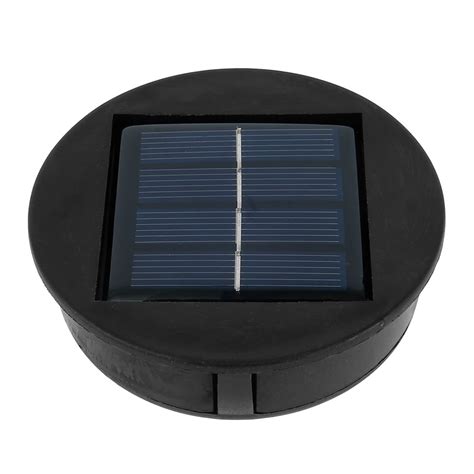 Rorodoto 12pcs Solar Lights Replacement Top Led Solar Panel Lantern