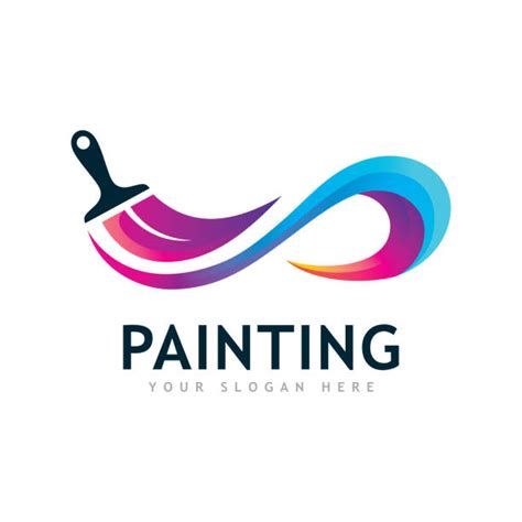 31400 Paintbrush Logo Stock Illustrations Royalty Free Vector