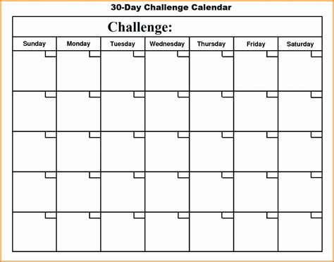 30 Day Calander ⋆ Calendar For Planning