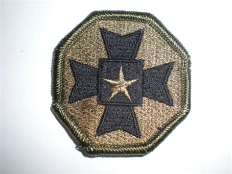 Us Army Medical Command Europe Patch Subdued Bdu 400 Picclick
