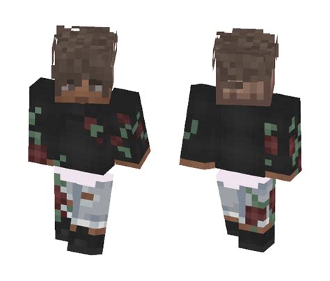 Get Floral Boy Roses Minecraft Skin For Free Superminecraftskins