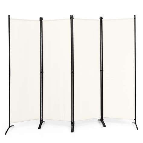 Buy Giantex 4 Panel Room Divider 56ft Folding Screen Home Office Freestanding Tall Partition