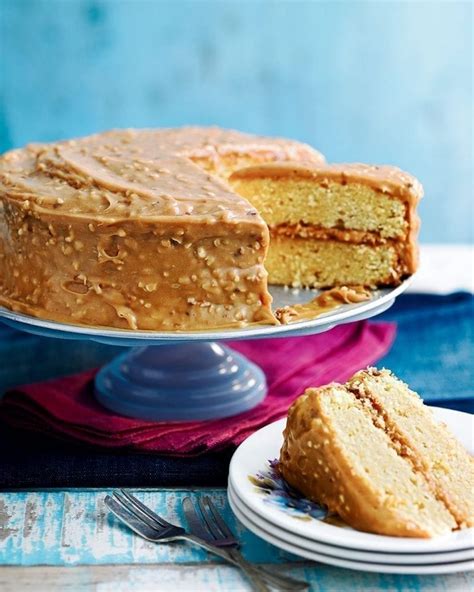 Hazelnut Caramel Cake Recipe Delicious Magazine
