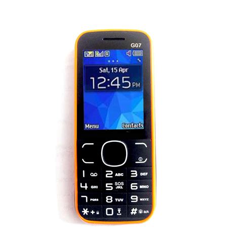 Keypad Mobile Phone G07 Gemaxy Colour Display Feature Phone With Camera