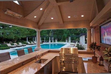 10 Outdoor Pool Kitchen Ideas