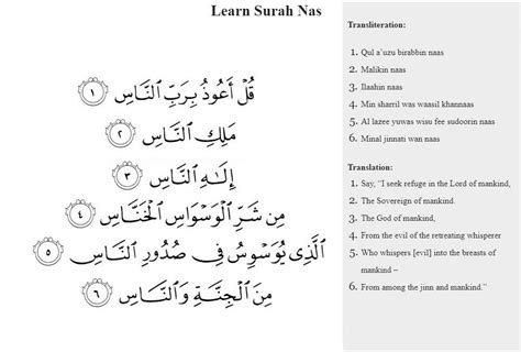 Read Surah Falaq And Surah Naas Benefits How To Memorize Things