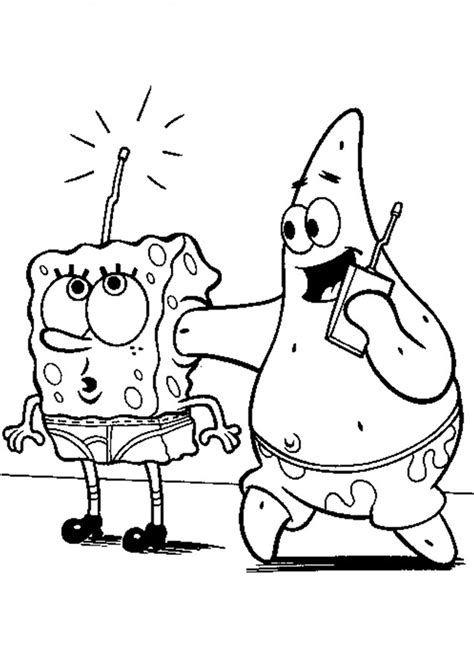 Kolorowanka Spongebob Malowanka Do Druku Nr 27