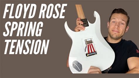 How To Fix Your Floyd Rose Tremolo Spring Tension The Axe Youtube