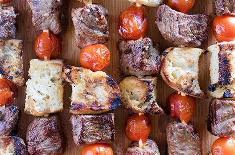 Steak And Garlic Bread Kabobs The Salty Marshmallow