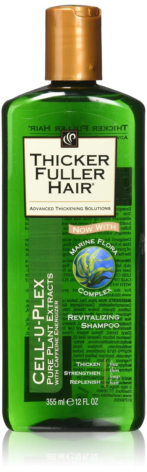 Thicker Fuller Hair Revitalizing Shampoo 12 Fl Oz Pack Of 2 Thicker