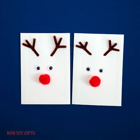 Create your very own design for more creative freedom! 20+ Simple Christmas Cards Kids Can Make - The Joy of Sharing