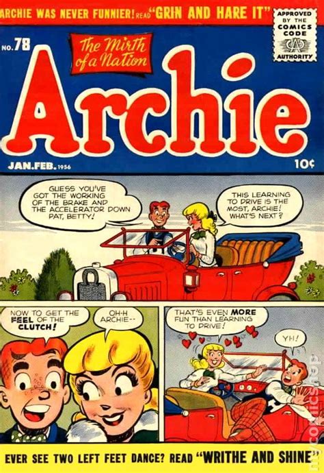 Archie Comics Comic Books Issue 78