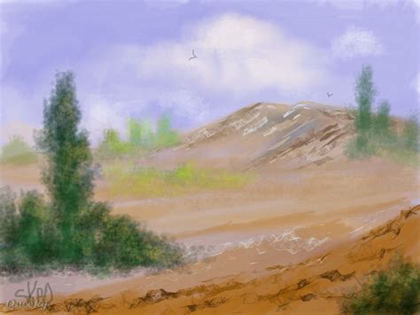 Untitled 1 ← A Landscape Speedpaint Drawing By Sketchpad Queeky