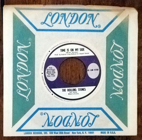 The Rolling Stones Time Is On My Side London 45 Lon 9708 Usa 7