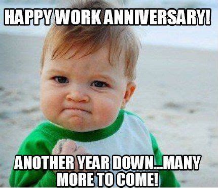 Wishing someone a happy work anniversary could sound a little serious. Work Anniversary #BioOil | Work quotes funny, Love memes for him, Congratulations quotes