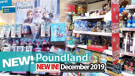 Poundland Christmas 2019 Poundland Shop With Me ♡ Whats New In