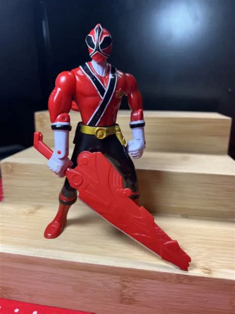 Power Rangers Super Samurai Red Ranger Fire With Sword Action