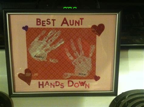 You're in luck because i'll be bringing you a variety of options for making adorable this is what makes homemade cards such a fantastic gift. Handprints turned into gift for Aunt. | Aunt birthday gift ...