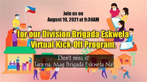 2021 Brigada Eskwela Division Kick Off Launching Of Brigada Eskwela