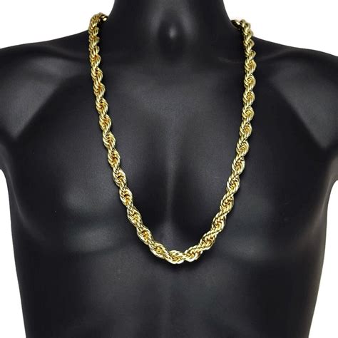 When it comes to shopping for men's gold chains, frost nyc is the hottest site for dope pieces. Gold: Big Gold Rope Chains For Men