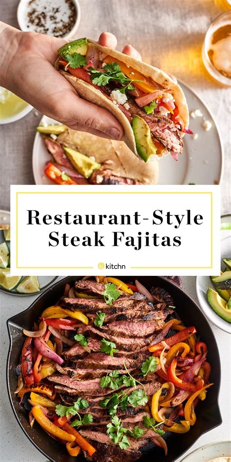 Heres How To Make The Best Restaurant Style Steak Fajitas At Home