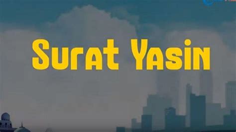 We did not find results for: Dengarkan Murotal Surat Yasin Merdu, Tulisan Latin, dan Arab Beserta Artinya ( VIDEO ) - Tribun ...