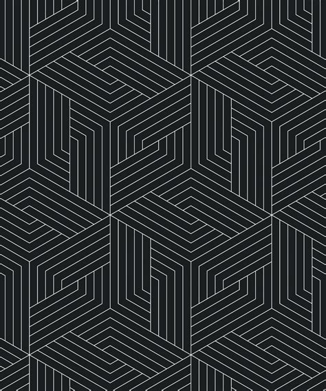 Black Geometric Shapes Dark Wallpapers Wallpaper Cave