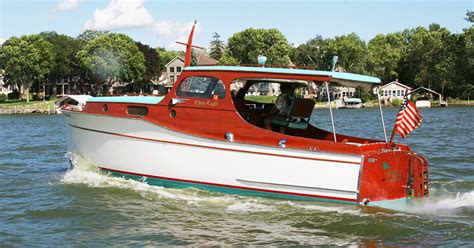 Toms river nj us turn key ready priced to sell (location: 1936 Chris Craft 28' Wooden Cabin Cruiser for Sale