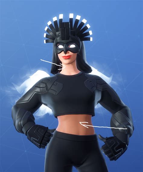 The Two Spots Of Skin Showing On Shadowbird Are Two Different Skin