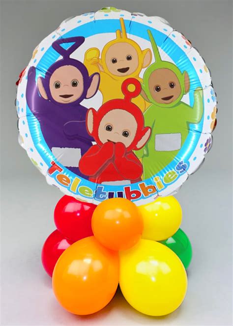 Inflated Teletubbies Balloon Table Centrepiece L18051 Cp Struts