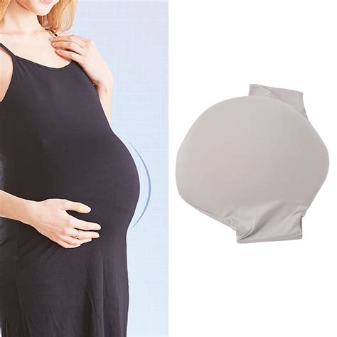 Buy Unisex Fake Pregnant Belly Lifelike Simulation Memory Foam Fake Belly Costume For Pregnant