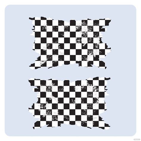 Distressed Checkered Flag Vector In Illustrator Svg  Eps Png