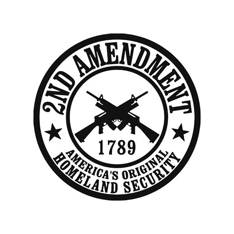 2nd Amendment Americas Original Homeland Security Car Truck Etsy Funny Vinyl Decals Vinyl
