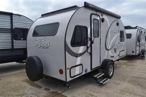 The r•pod is a perfect example of form follows function, with its unique shape and construction! 2020 R-Pod 190 Travel Trailer by Forest River On Sale ...