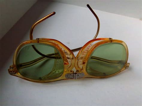 Vintage Folding Safety Glasses 1940 50s