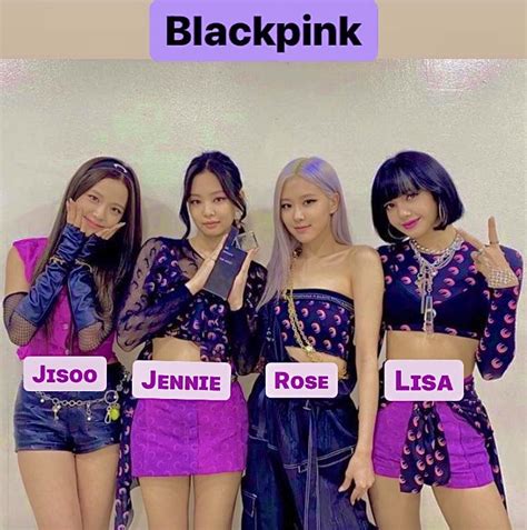 Blackpink Names Girls Group Names Blackpink Blackpink Members
