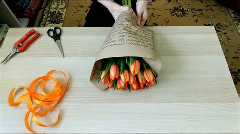 Упаковка для живых цветов. Как быстро, просто и красиво упаковать 15 ...