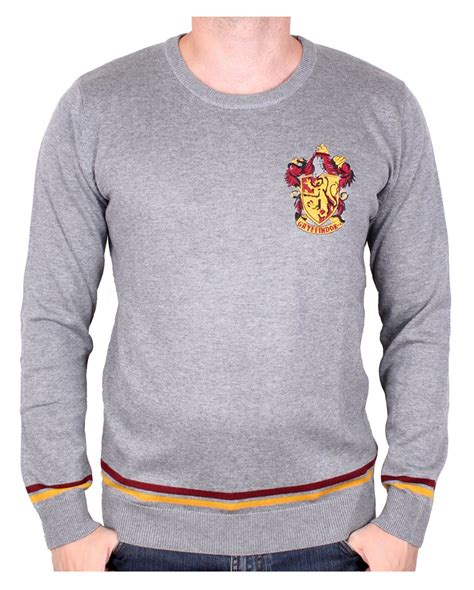Gray Harry Potter Gryffindor Sweater To Buy Horror
