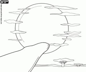 Dibujos De Ninos: Dibujos Para Colorear Dificiles De Paisajes