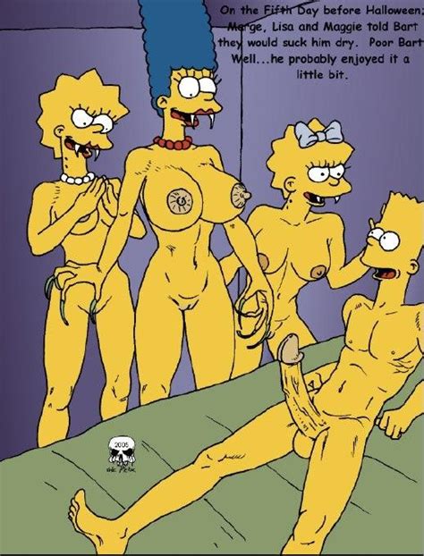 Rule 34 Bart Simpson Female Human Imminent Death Lisa Simpson Maggie