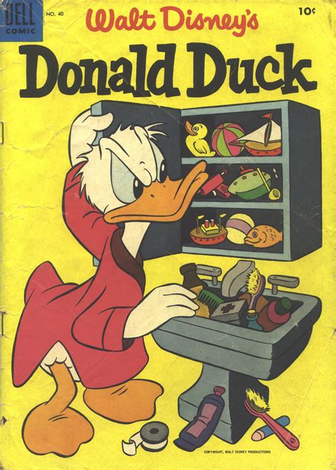 Read Online Walt Disneys Donald Duck 1952 Comic Issue 40