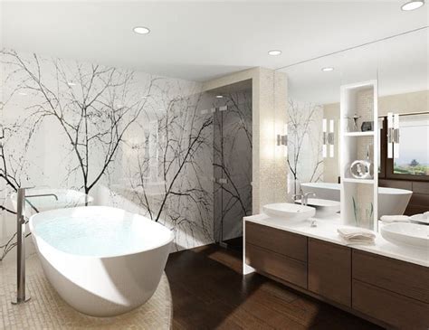 Badezimmer ohne Fliesen - Ideen für fliesenfreie Wandgestaltung