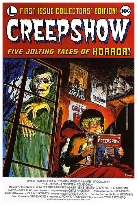 American T Services Creepshow Vintage Horror Movie Poster 24x36
